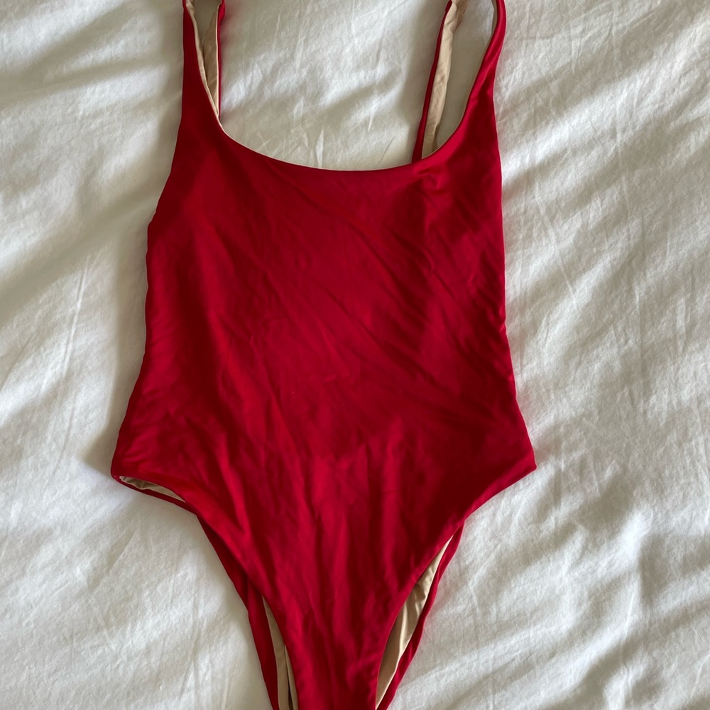 Skin Red One Piece Size Small
